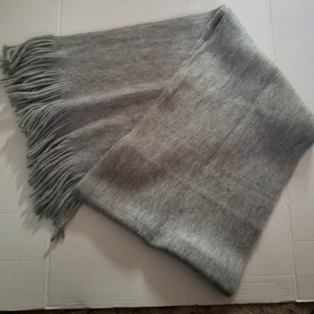 Oversized Scarf with fringe